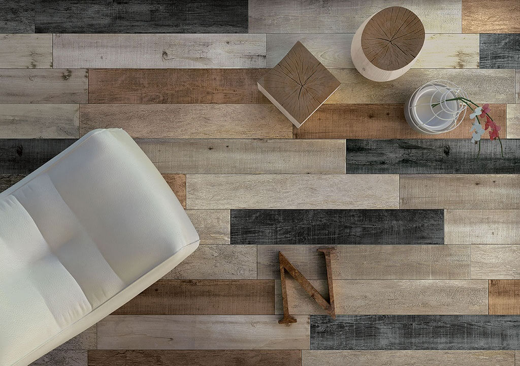 Keramisch parket is een tegelvloer met een houtlook uitstraling