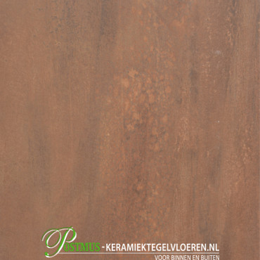 Keramiek tegels 80x80x1 cm Industrial corten*
