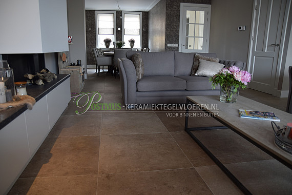 Geef je huis een lichte en luxe uitstraling een beige vloertegel