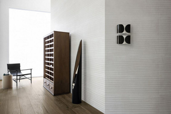Keramiek tegels 25x150x1 cm Woodz Celia brown* afbeelding 2